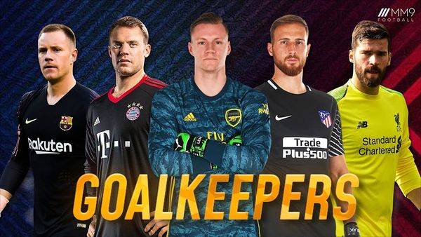The best football goalkeepers in recent seasons